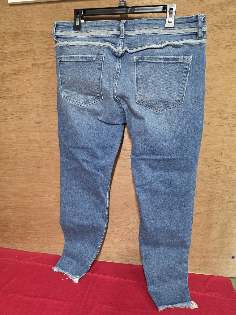 KanCan Light Blue Distressed Skinny Jeans - Picture 8 of 9